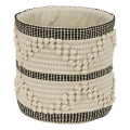 Eglo 426563 - Panier décoratif TOYAMA 20x20 cm beige/noir