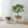 Eglo 426584 - Lot de 2 paniers décoratifs NANAE 30 x 31 cm blanc/beige