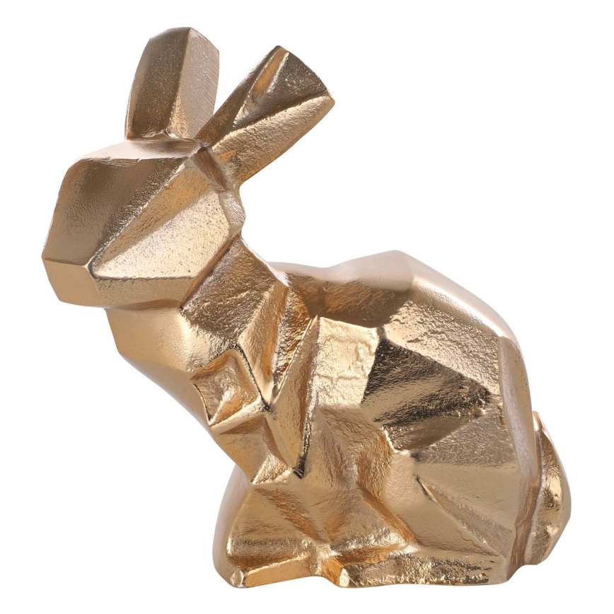 Eglo - Décoration en métal 17,5x16 cm lapin/doré