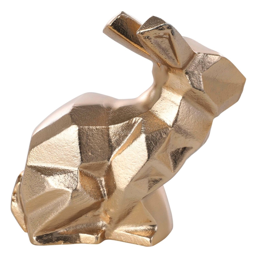 Eglo - Décoration en métal 17,5x16 cm lapin/doré