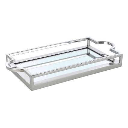 Eglo - Plateau décoratif 23x45 cm chrome brillant