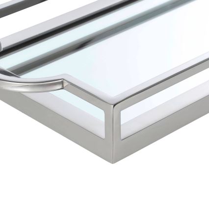 Eglo - Plateau décoratif 23x45 cm chrome brillant