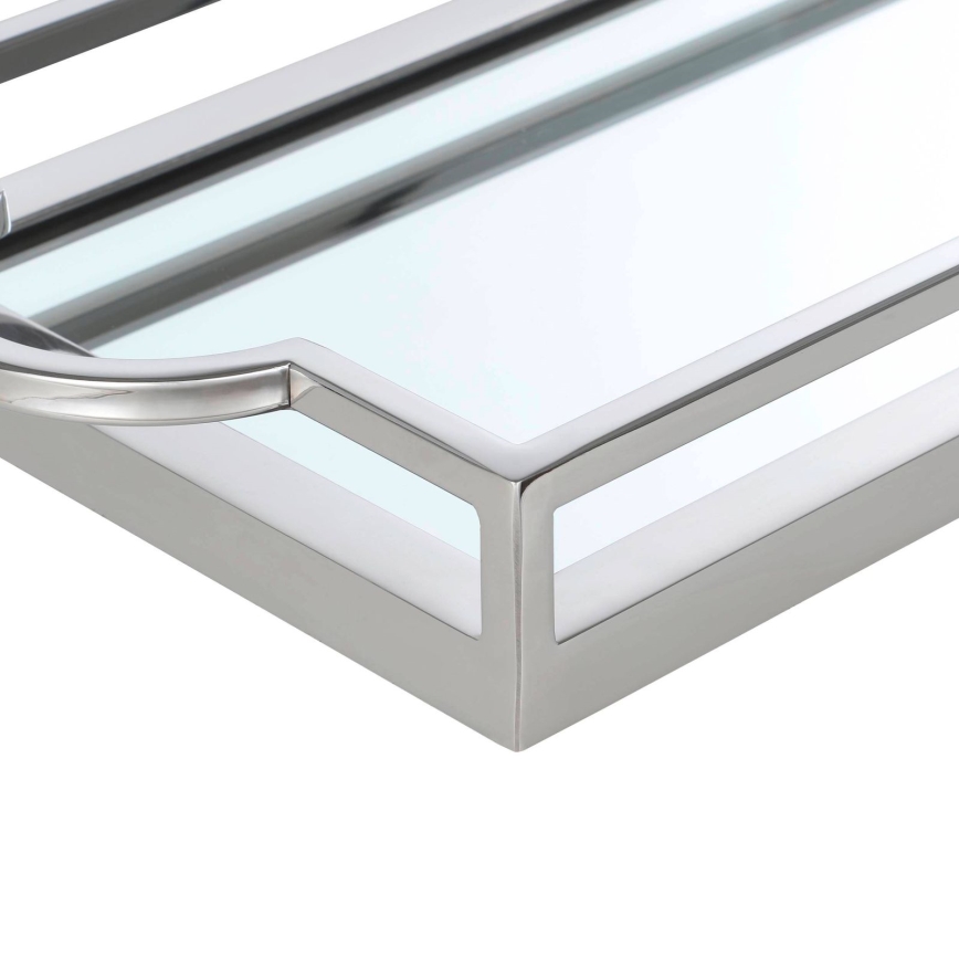 Eglo - Plateau décoratif 23x45 cm chrome brillant