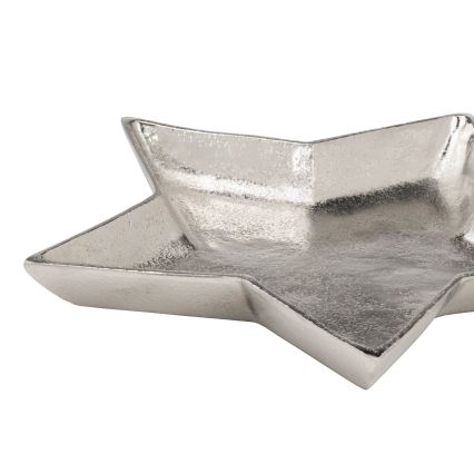 Eglo 427425 - Plateau décoratif AMBOLOSY 30x32 cm argenté