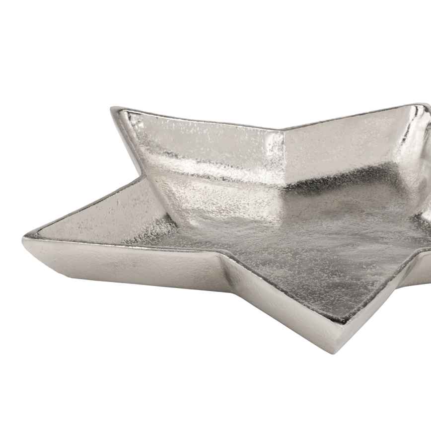 Eglo 427425 - Plateau décoratif AMBOLOSY 30x32 cm argenté