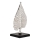 Eglo 427482 - Décoration en métal GIFU 27 x 16 cm, argenté/noir