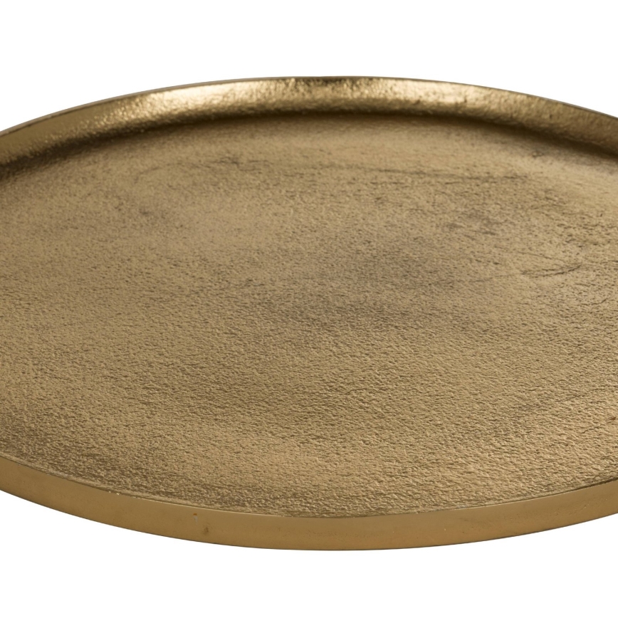 Eglo - Plateau décoratif d. 30 cm doré