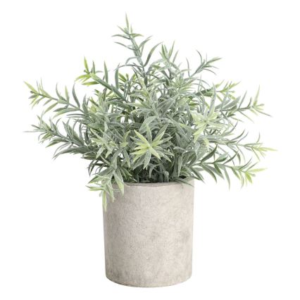 Eglo - Plante artificielle dans un pot de fleurs 24x16 cm