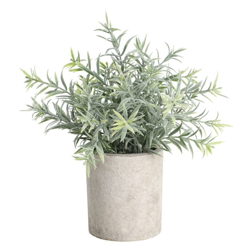 Eglo - Plante artificielle dans un pot de fleurs 24x16 cm