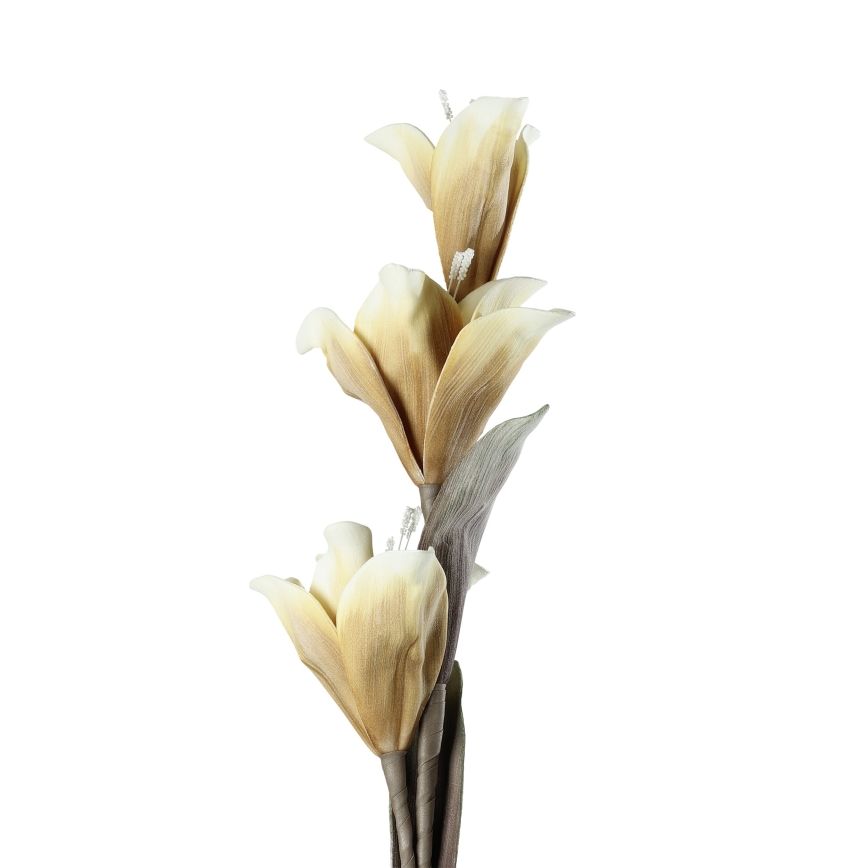 Eglo - Fleur artificielle 85 cm jaune