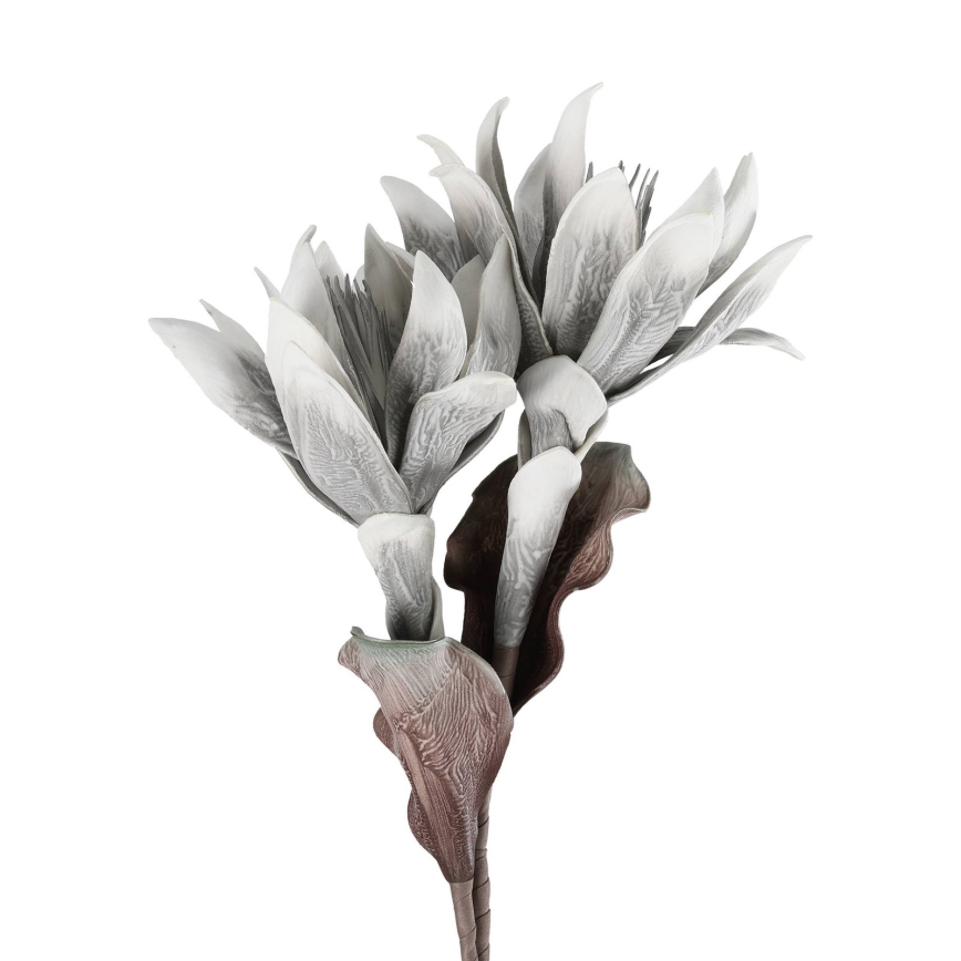 Eglo - Fleur artificielle 90 cm gris