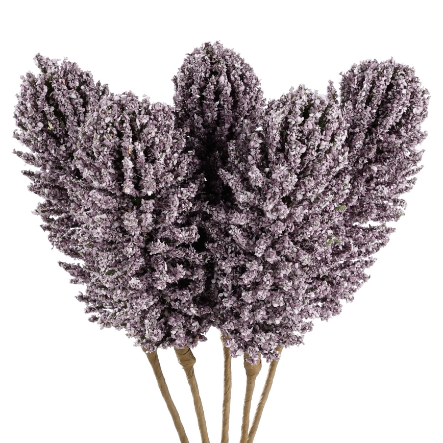 Eglo - Fleur artificielle 30 cm violet