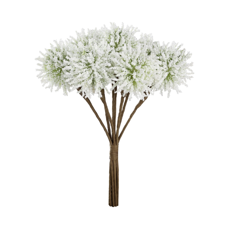 Eglo - Fleur artificielle 19 cm blanc