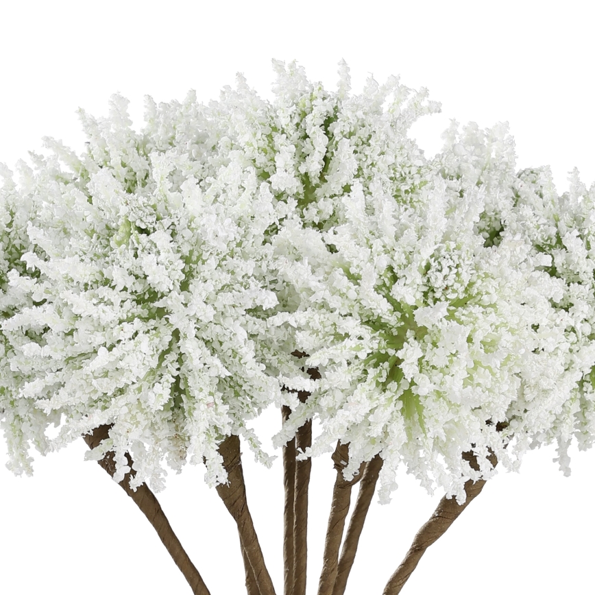 Eglo - Fleur artificielle 19 cm blanc