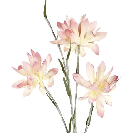Eglo - Fleur artificielle 90 cm rose