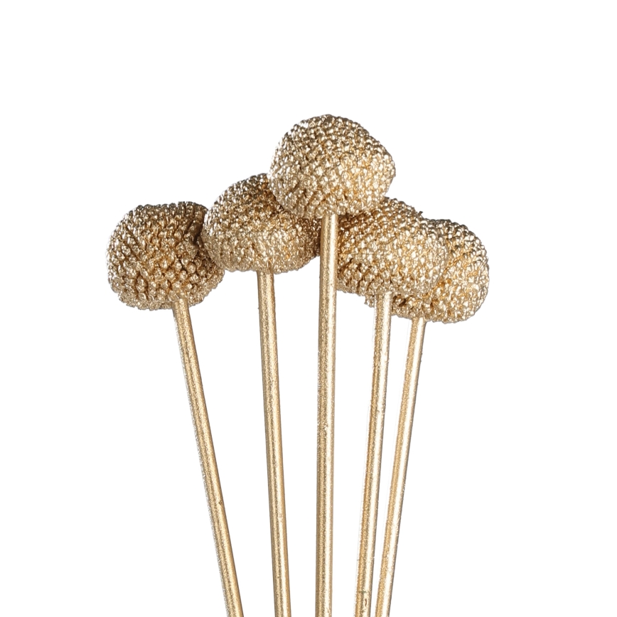 Eglo - Fleur artificielle 58,5 cm doré