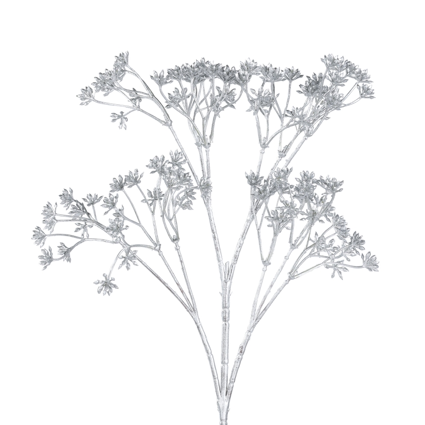 Eglo - Fleur artificielle 53 cm argent