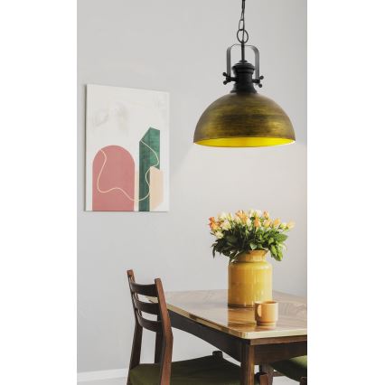 Eglo 43051 - Suspension sur chaîne COMBWICH 1xE27/60W/230V
