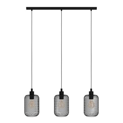 Eglo - Suspension avec fil 3xE27/60W/230V
