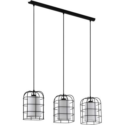 Eglo - Suspension avec fil 3xE27/28W/230V