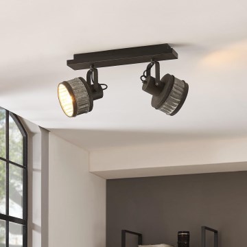 Eglo 43445 - Spot TURROCK 2xE27/28W/230V