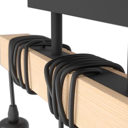 Eglo - Plafonnier LED TOWNSHEND 3xE27/60W/230V