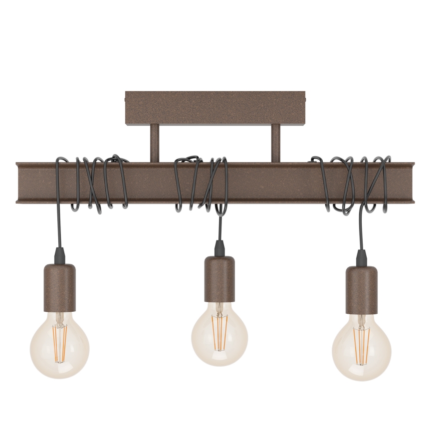 Eglo - Lustre monté en surface TOWNSHEND 3xE27/60W/230V