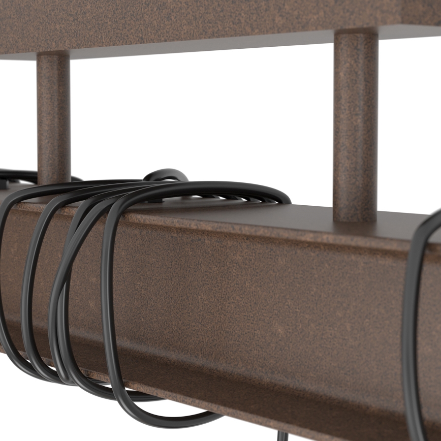 Eglo - Lustre monté en surface TOWNSHEND 3xE27/60W/230V