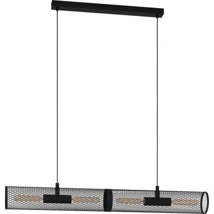 Eglo - Suspension filaire 4xE27/40W/230V