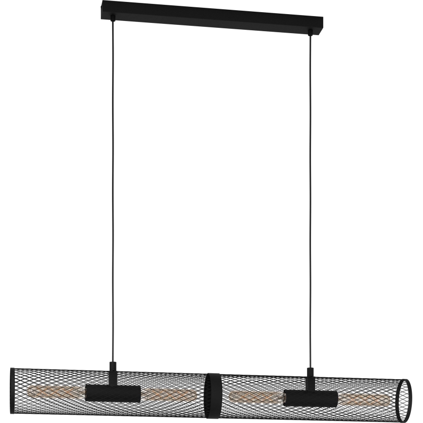 Eglo - Suspension filaire 4xE27/40W/230V