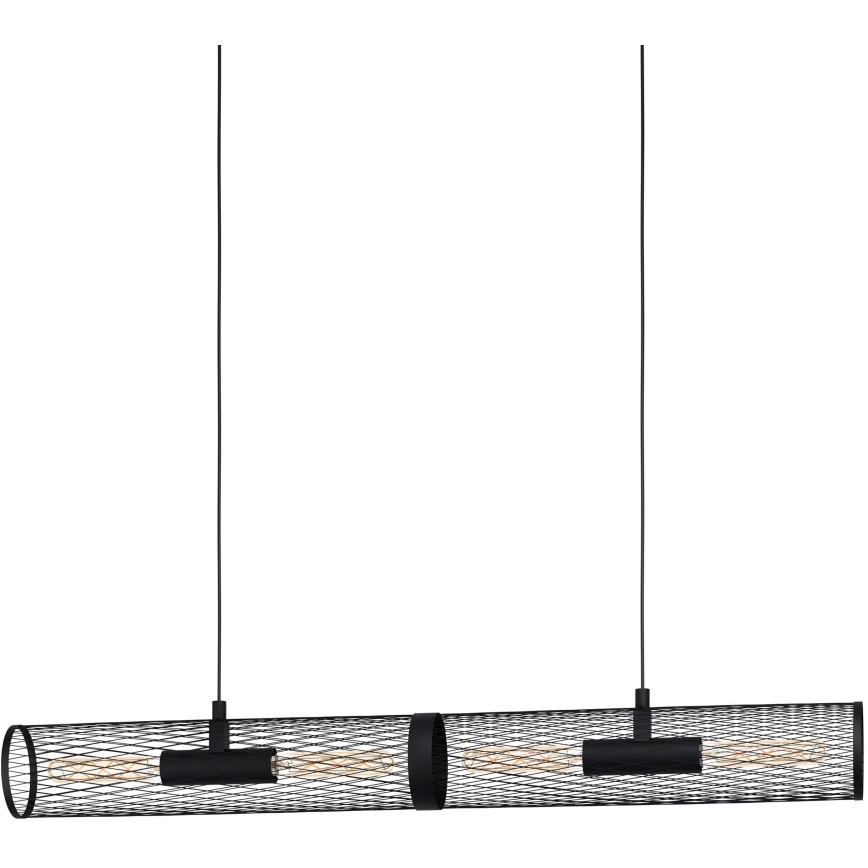 Eglo - Suspension filaire 4xE27/40W/230V