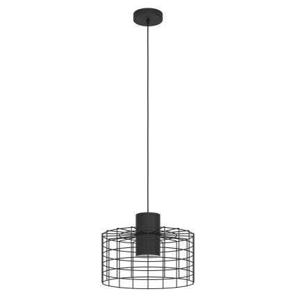 Eglo - Suspension filaire 1xE27/40W/230V d. 38 cm noire