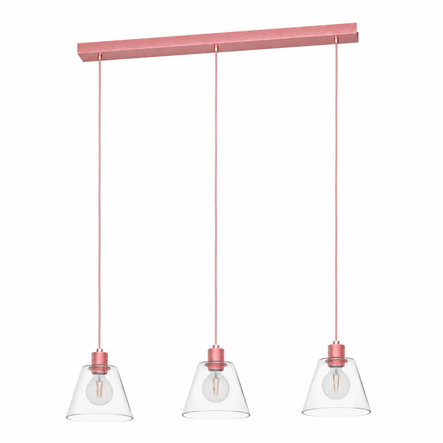 Eglo - Suspension filaire 3xE27/40W/230V