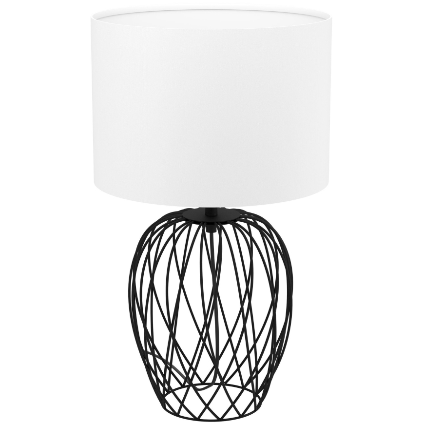 Eglo - Lampe de table 1xE27/40W/230V blanc