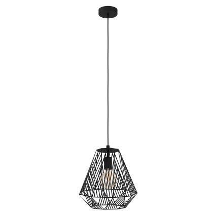 Eglo - Suspension filaire 1xE27/40W/230V noire