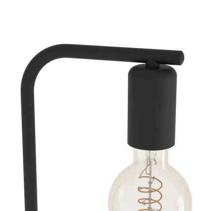 Eglo - Lampadaire 1xE27/40W/230V noir