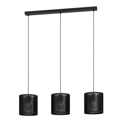 Eglo - Suspension filaire 3xE27/40W/230V