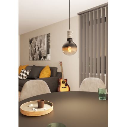 Eglo - Suspension filaire 1xE27/40W/230V chrome