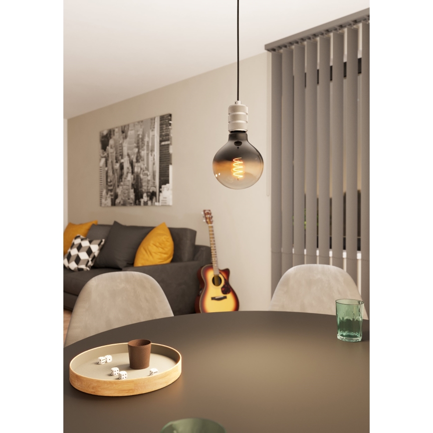 Eglo - Suspension filaire 1xE27/40W/230V chrome