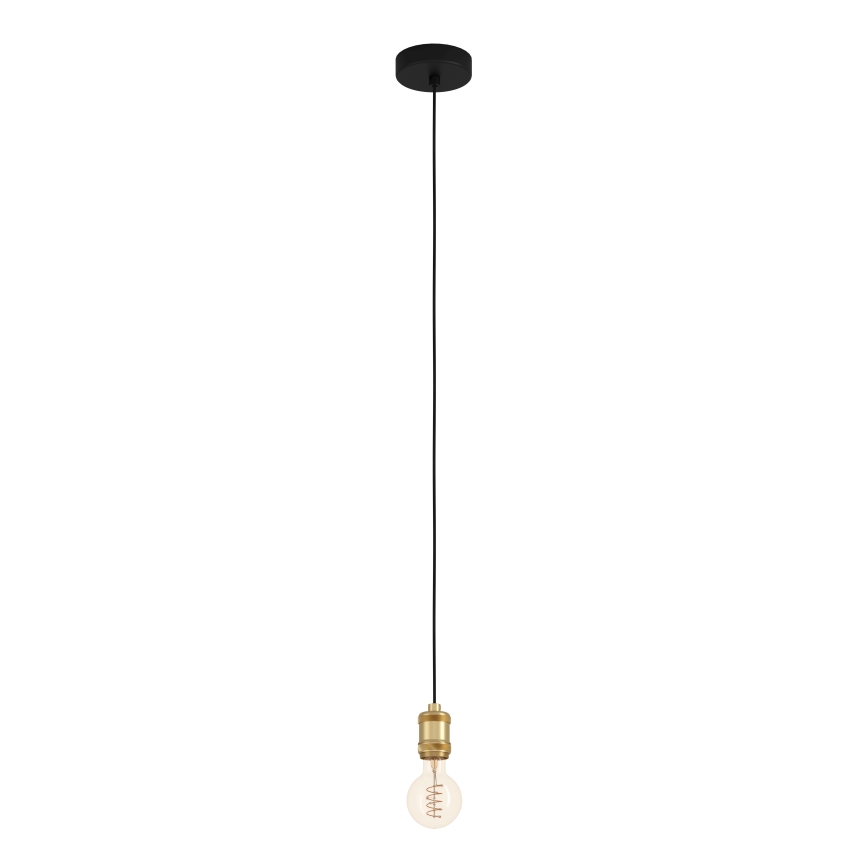Eglo - Suspension filaire 1xE27/40W/230V doré