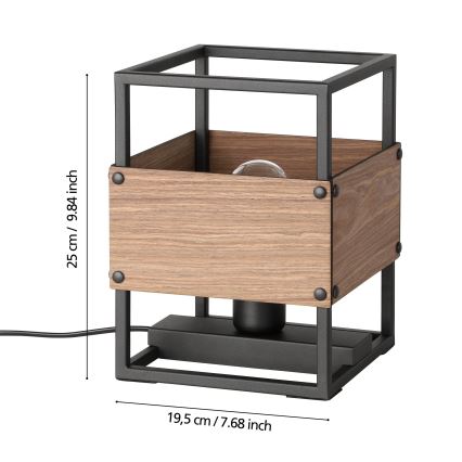 Eglo - Lampe de table 1xE27/40W/230V