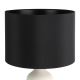 Eglo - Lampe de table 1xE27/40W/230V noir/blanc