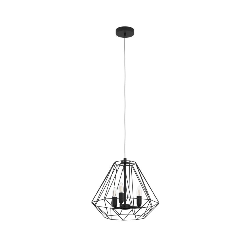 Eglo - Suspension filaire 3xE14/40W/230V