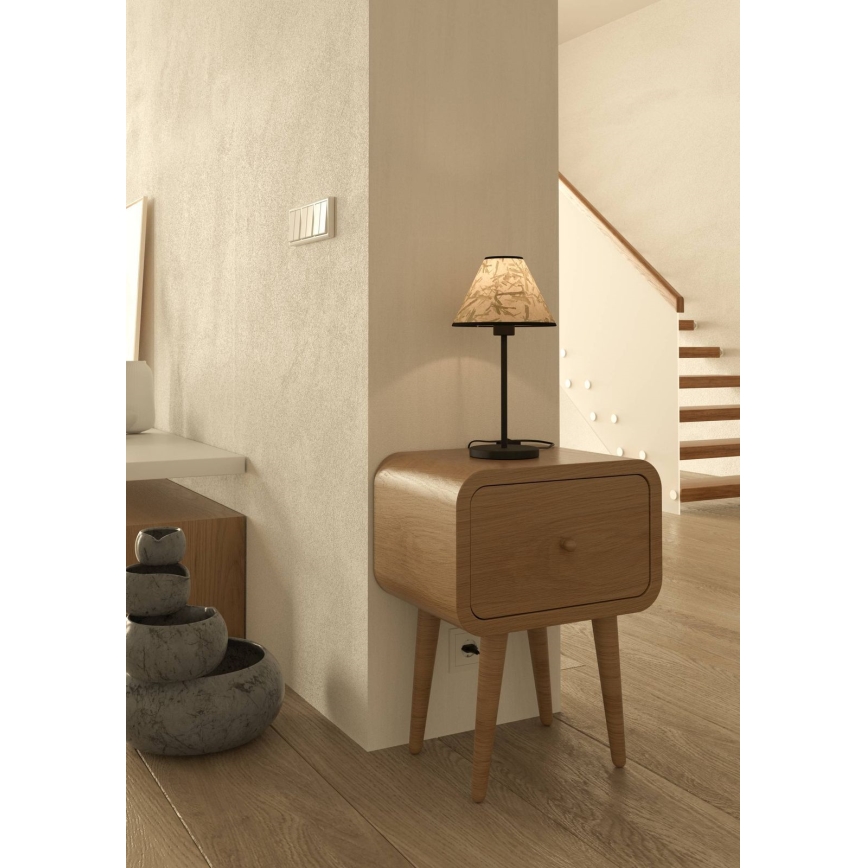 Eglo - Lampe de table 1xE27/25W/230V