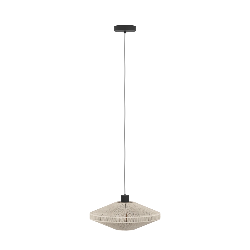 Eglo - Suspension sur câble 1xE27/40W/230V crème