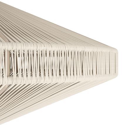 Eglo - Lampe de table 1xE27/40W/230V crème