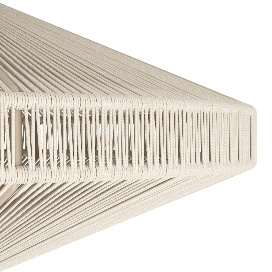 Eglo - Lampe de table 1xE27/40W/230V crème