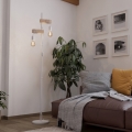 Eglo 44083 - Lampadaire TOWNSHEND 2x E27/10W/230V blanc