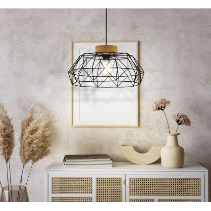 Eglo - Suspension sur câble 1xE27/60W/230V