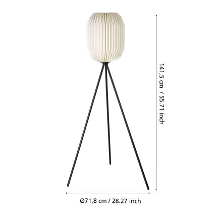 Eglo - Lampadaire 1xE27/40W/230V